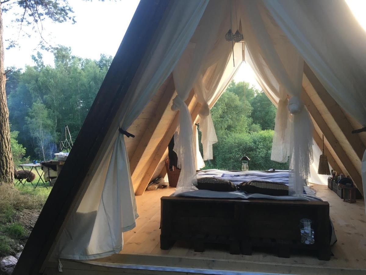 Sandfallet Glamping Laholm Exterior foto
