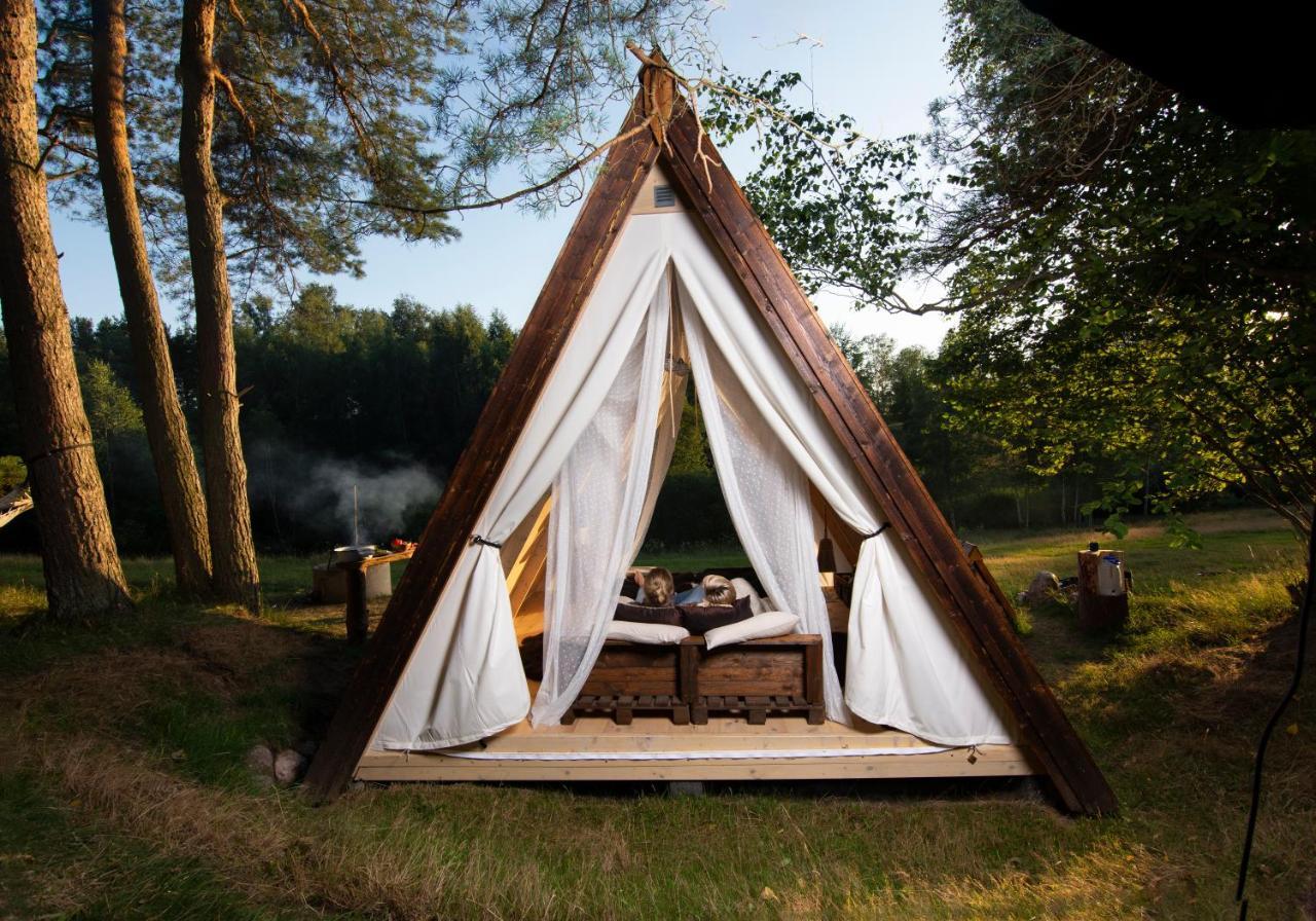 Sandfallet Glamping Laholm Exterior foto