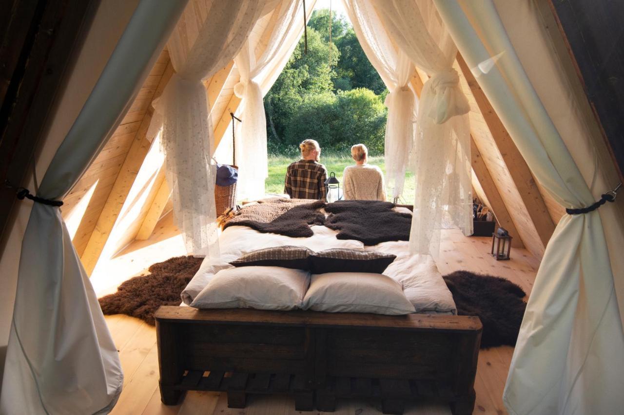 Sandfallet Glamping Laholm Exterior foto