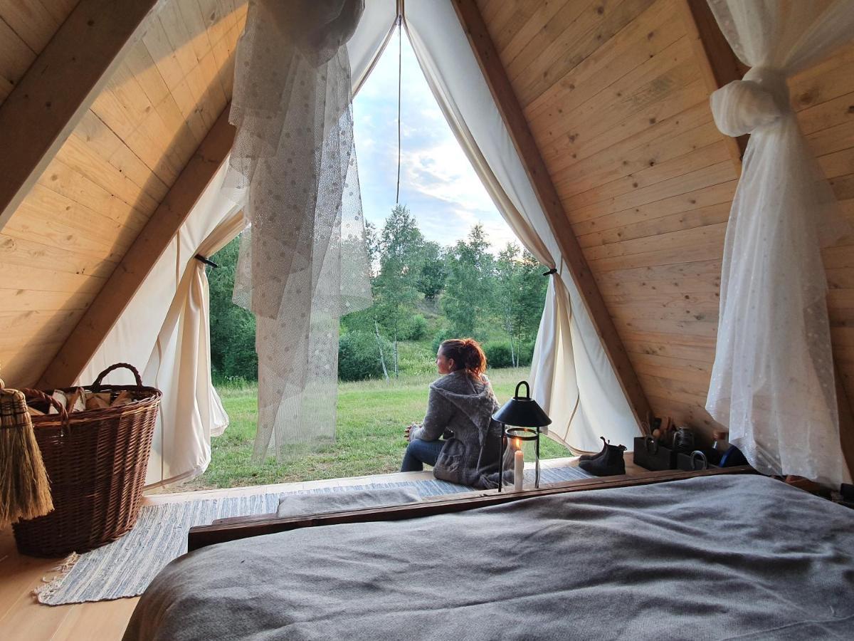 Sandfallet Glamping Laholm Exterior foto
